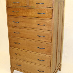 Oak Mission Style 8 Door Dresser