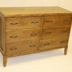 Mission 6 Drawer Lowboy Dresser